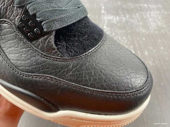 Cheap Hair 819139-010 Jordan Black Pony 4 Retro 0627
